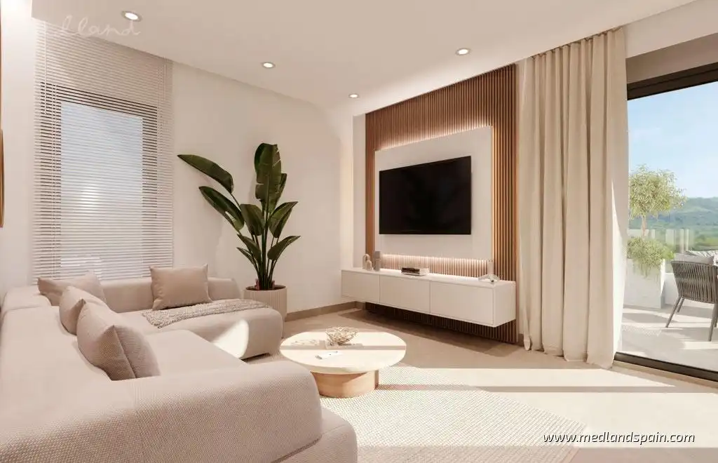 Apartament amb piscina en venda a Hacienda del Álamo Golf, imagen 3