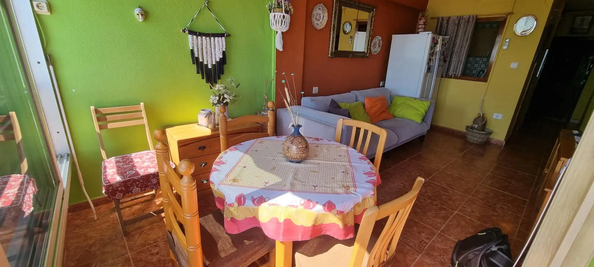 Dining room of Flat for sale in Cullera  with Air Conditioner, Storage room and Furnished