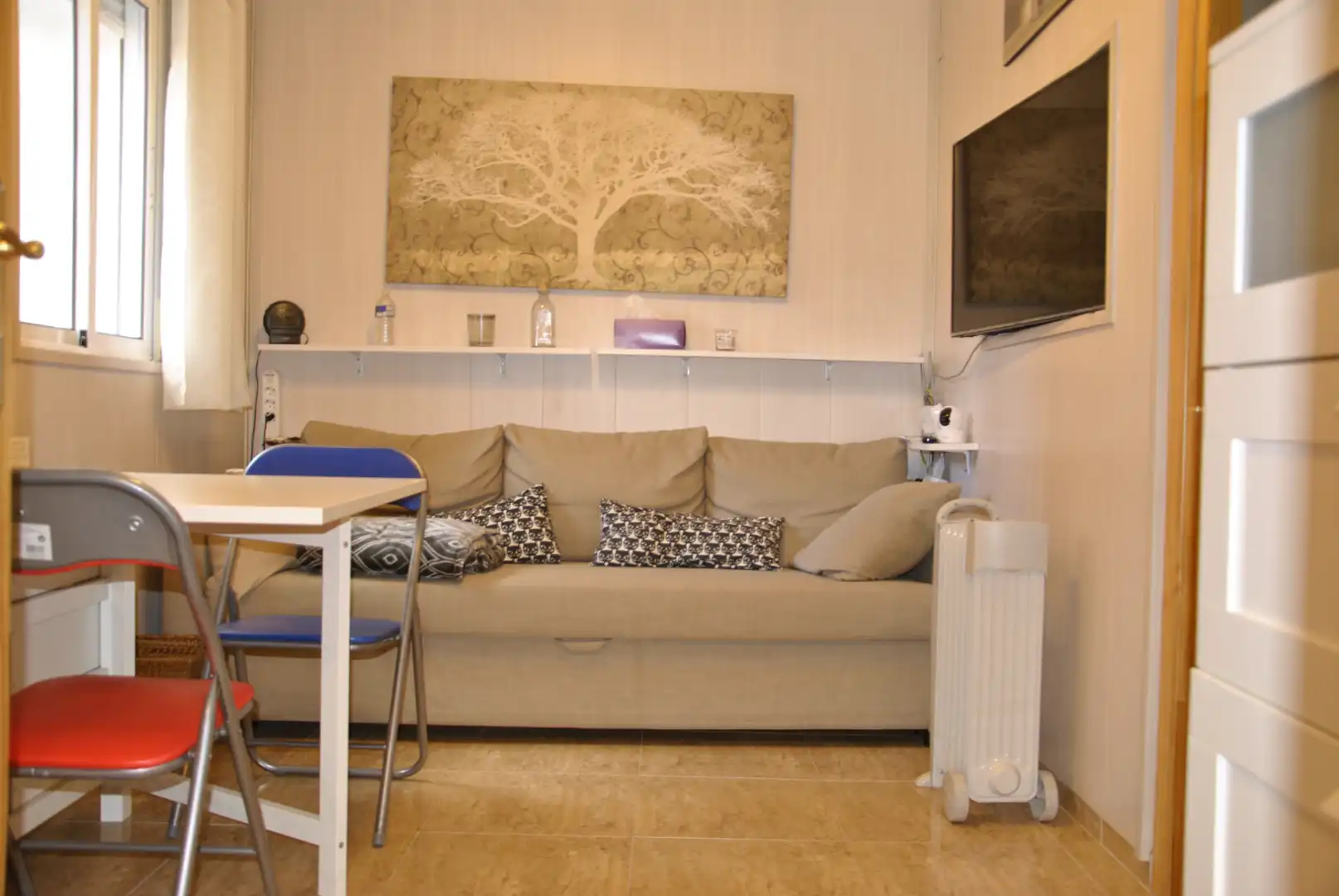 Living room of Houses for sale in Plasencia  with Furnished, Oven and Washing machine