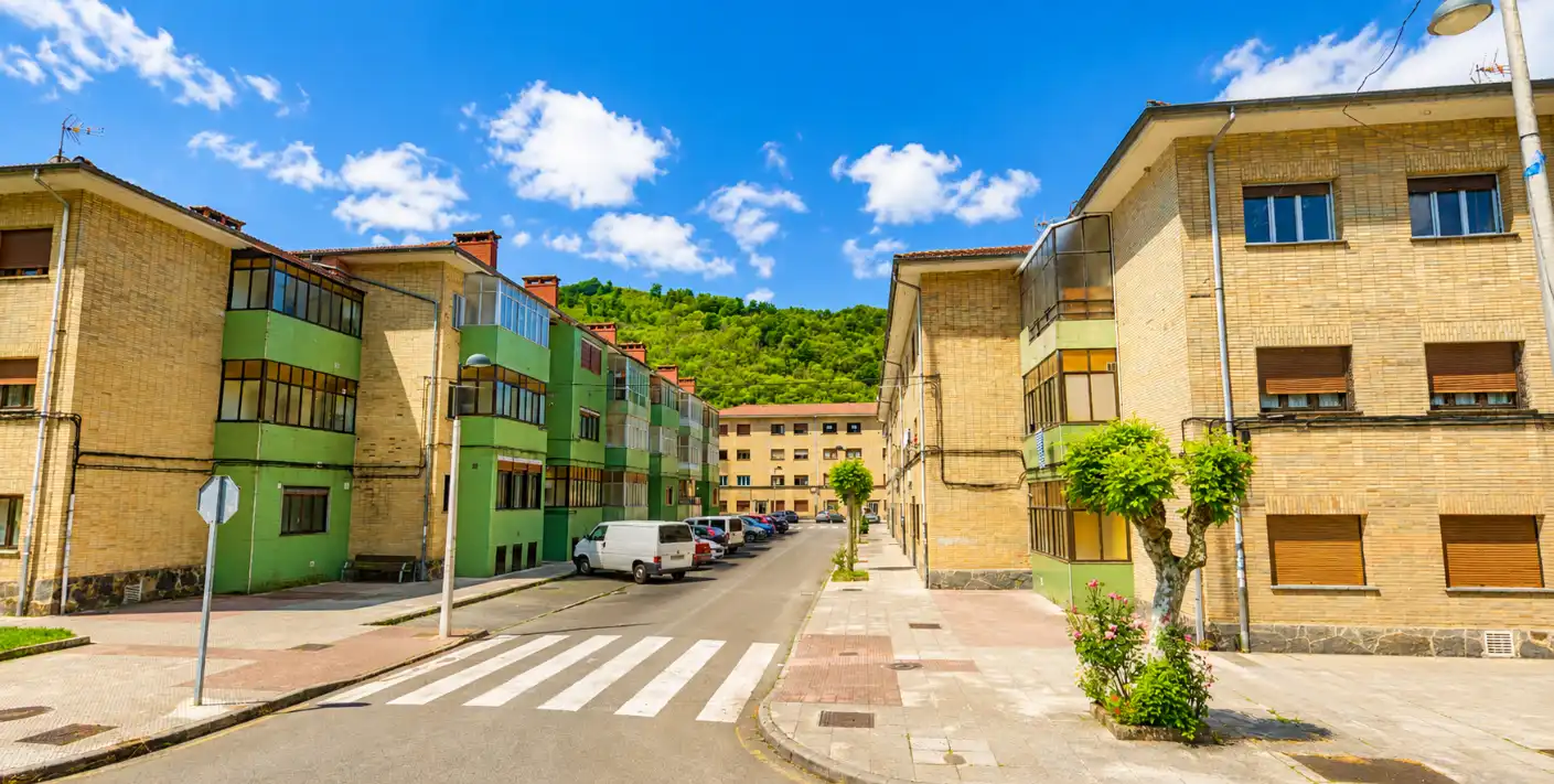 Vista exterior de Piso en venta en Laviana con Calefacción y Terraza