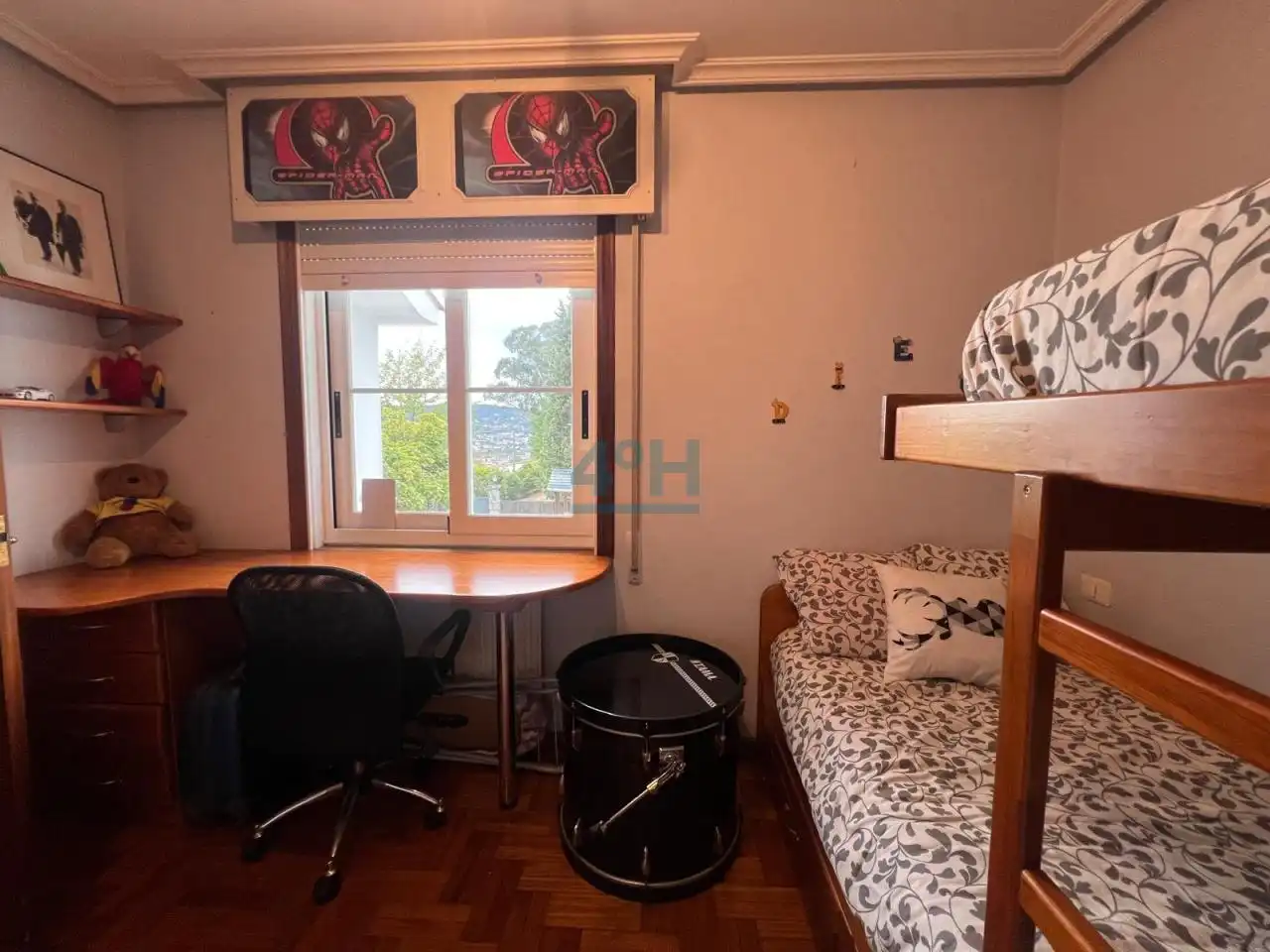 Habitación de Casa adosada en venta en Ourense Capital  con Calefacción, Jardín privado y Parquet