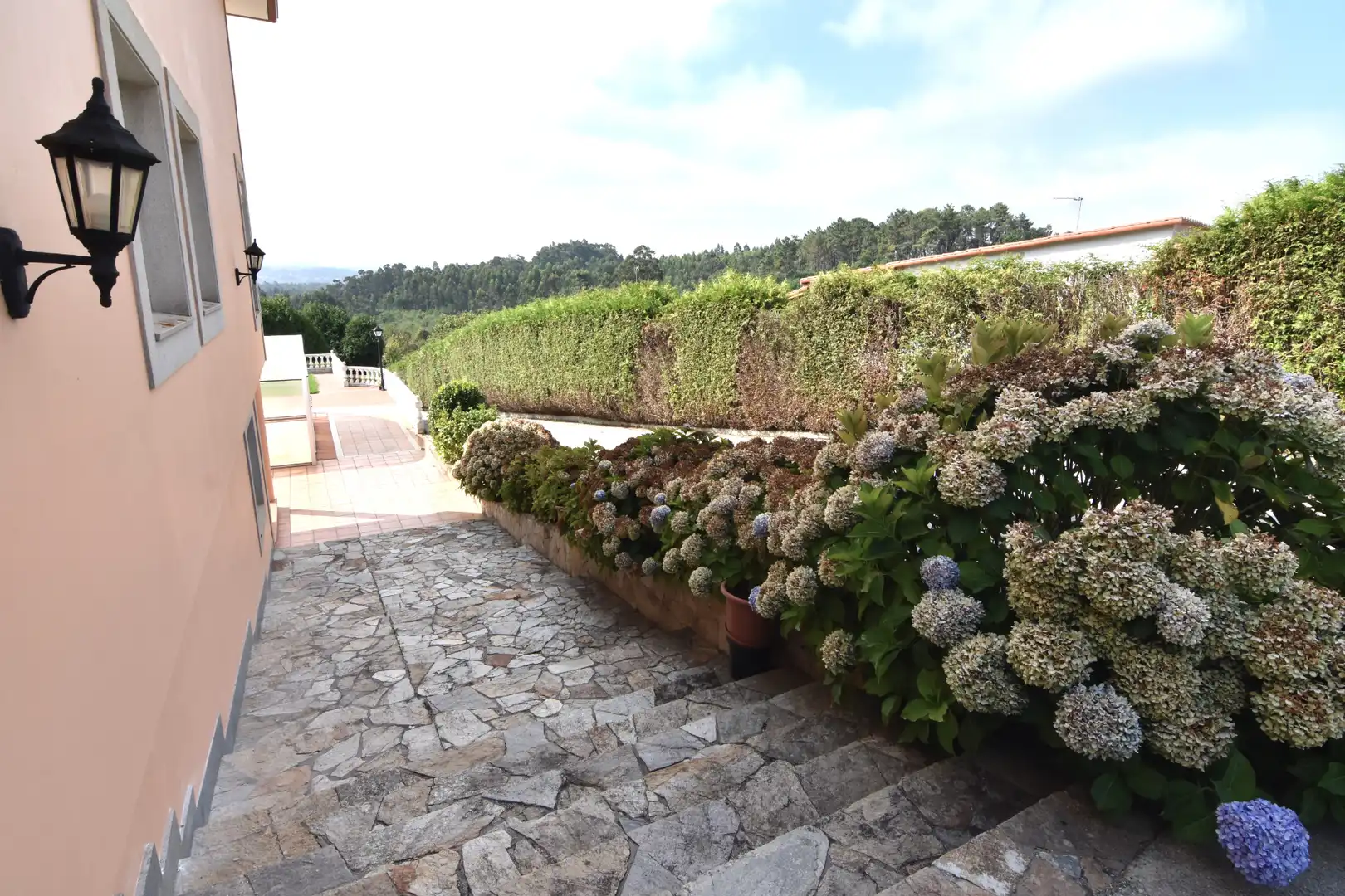 Terraza de Casa o chalet en venta en Bergondo con Calefacción, Jardín privado y Parquet