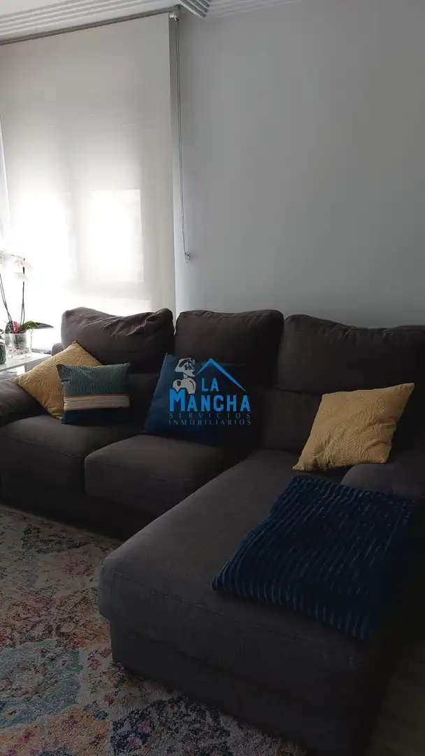Wohnzimmer von Wohnung zum Verkauf in  Albacete Capital mit Klimaanlage, Heizung und Balkon
