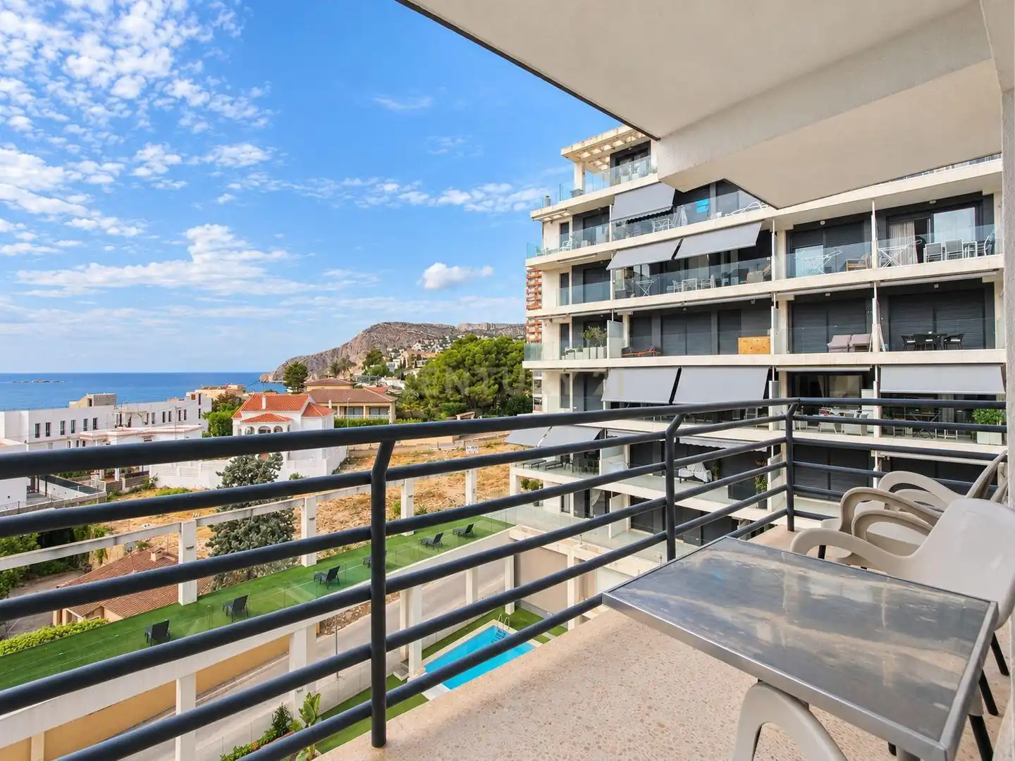 Terraza de Apartamento de alquiler en Manzanera - Tosal