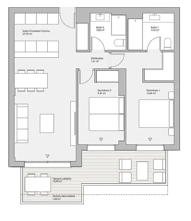 Apartamento con ascensor en venta en Mijas Golf, imagen 8