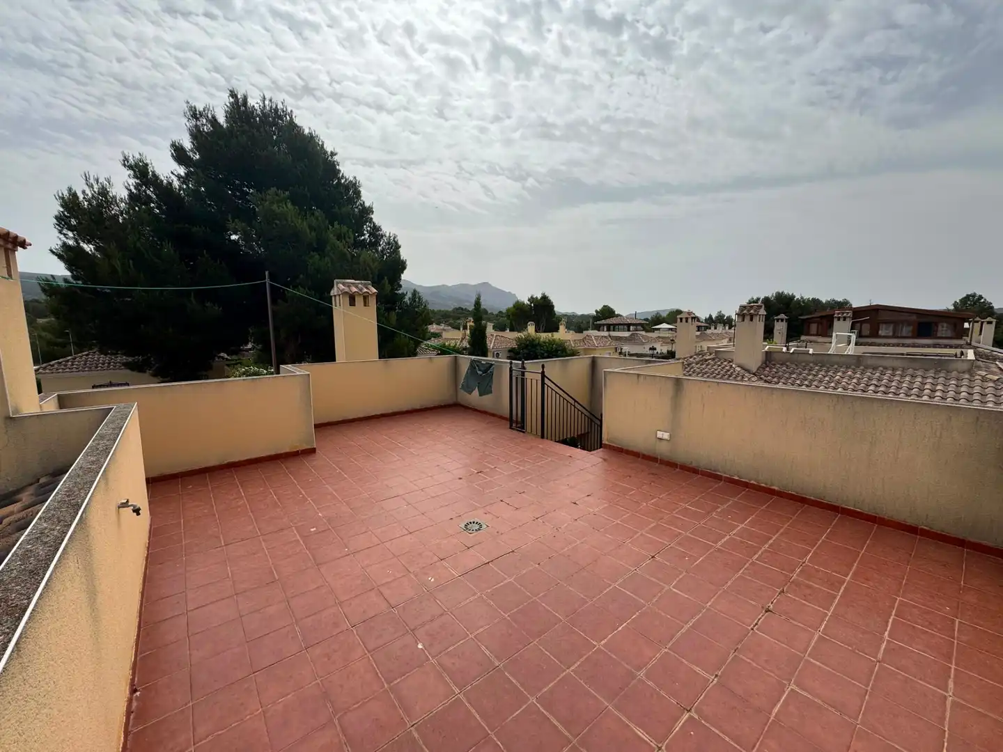 Terrace of Houses for sale in Castalla  with Private garden, Terrace and Furnished