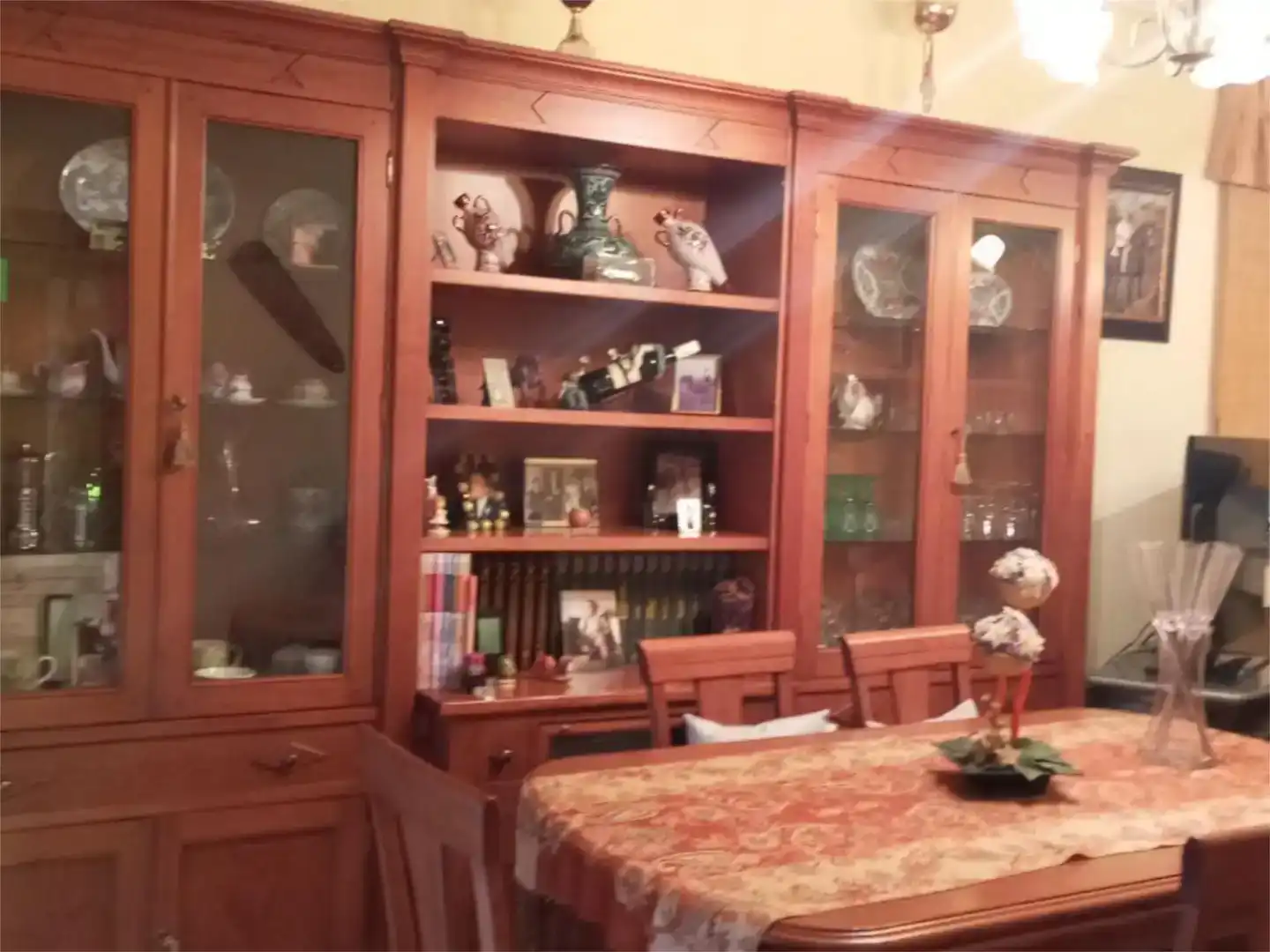 Dining room of Flat for sale in Marmolejo  with Air Conditioner, Private garden and Storage room