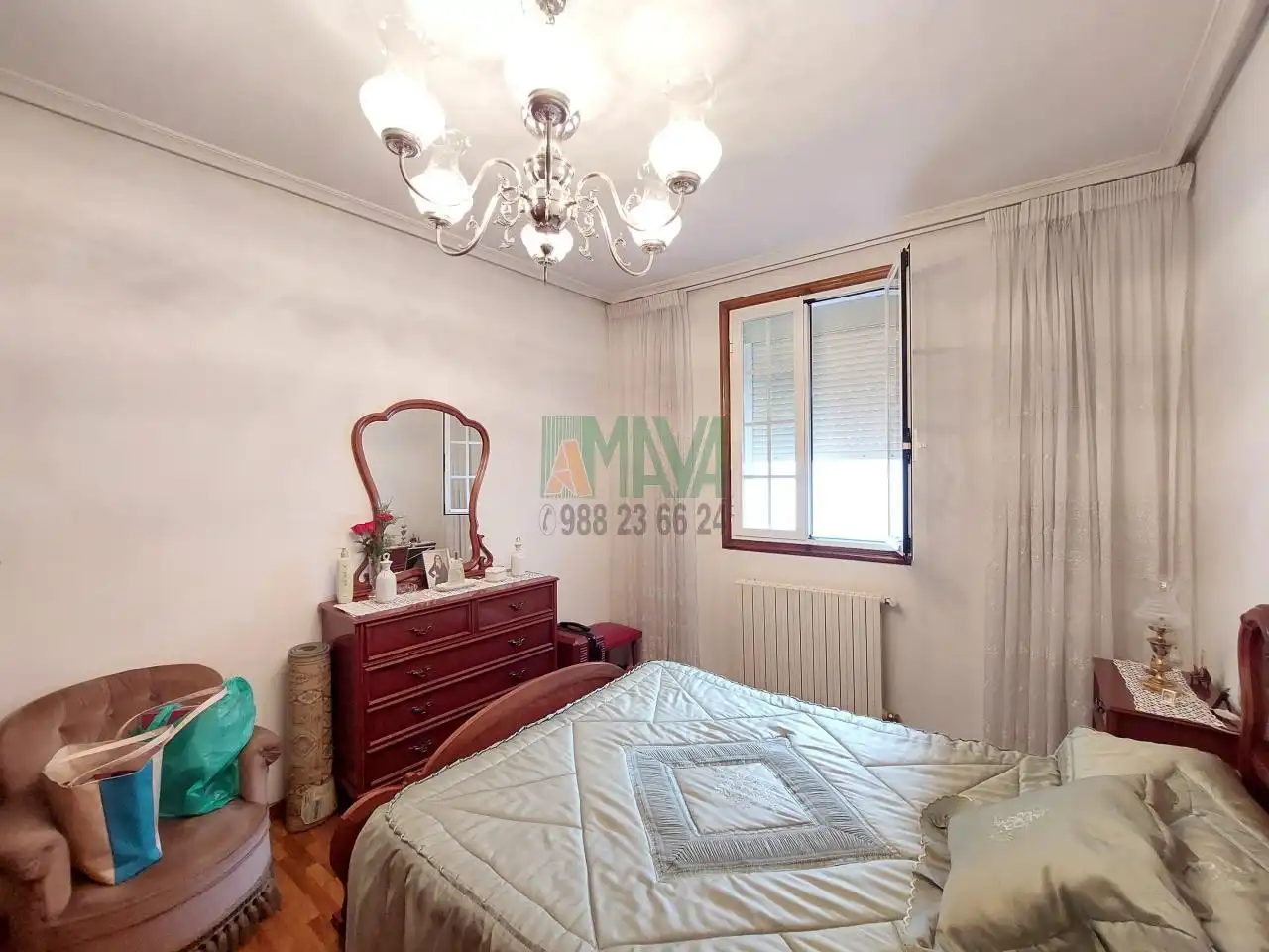 Bedroom of Houses for sale in Ourense Capital   with Heating and Private garden