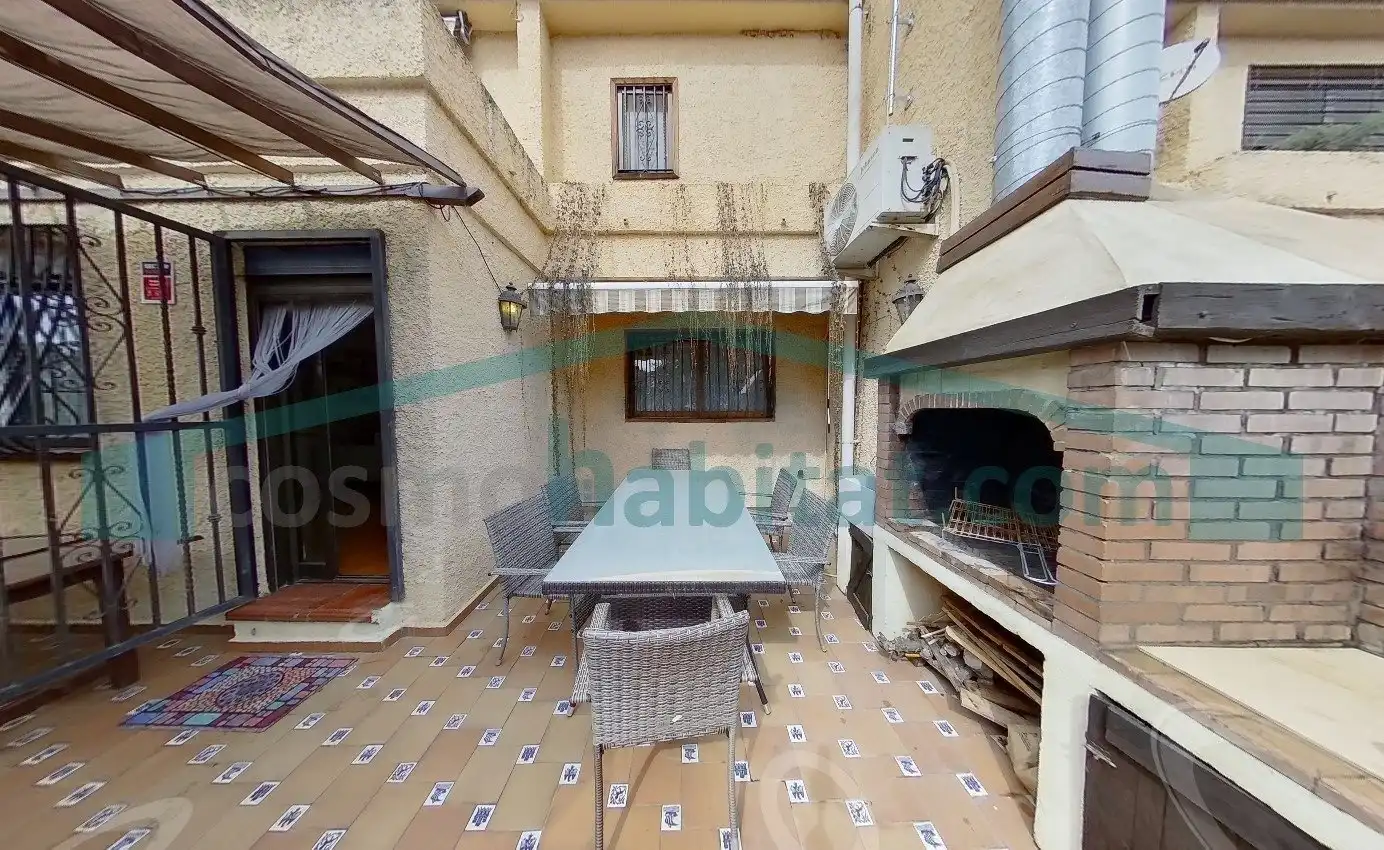 Terraza de Casa adosada de alquiler en La Cañada
