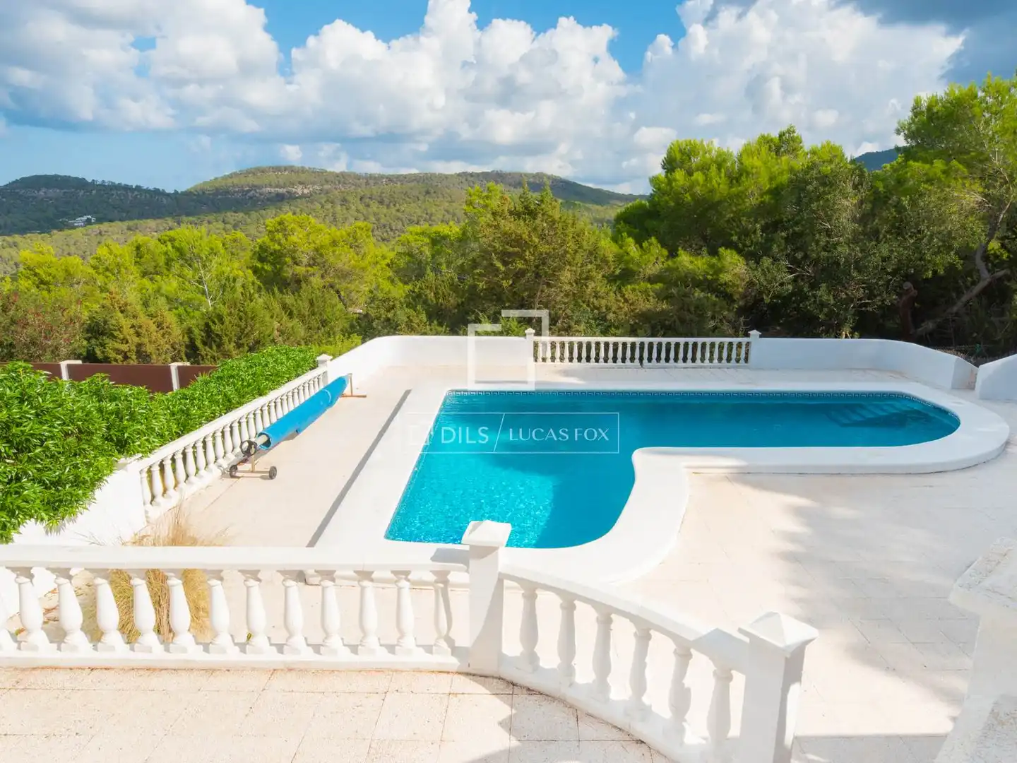 Außenansicht von Country house zum Verkauf in Sant Josep de sa Talaia mit Klimaanlage, Privatgarten und Terrasse