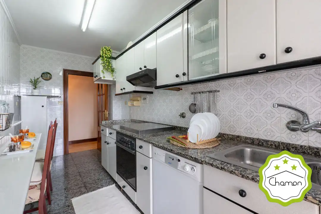 Kitchen of Flat for sale in Barakaldo   with Heating, Storage room and Balcony