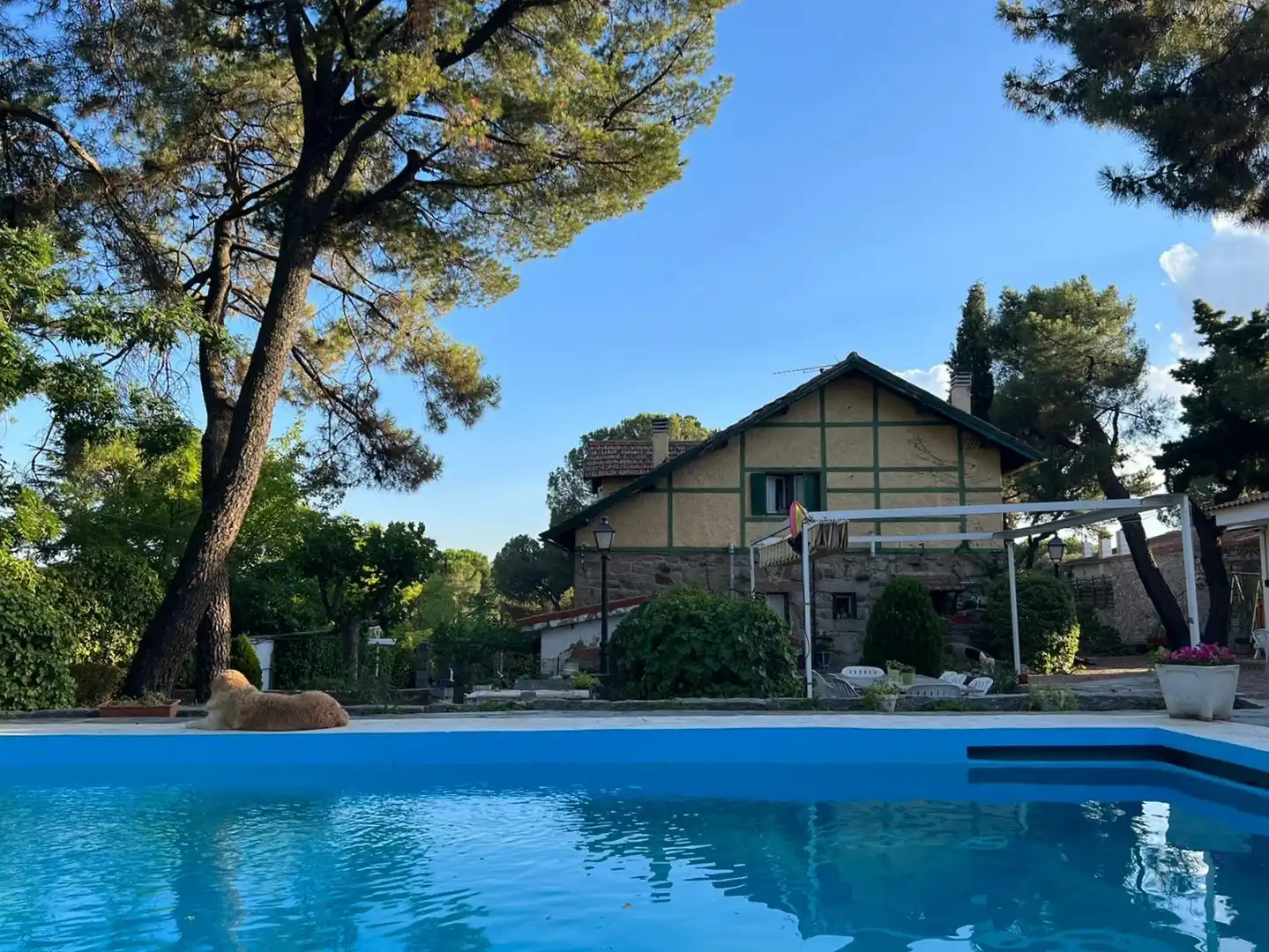 Garden of Houses for sale in Alpedrete  with Private garden, Terrace and Storage room