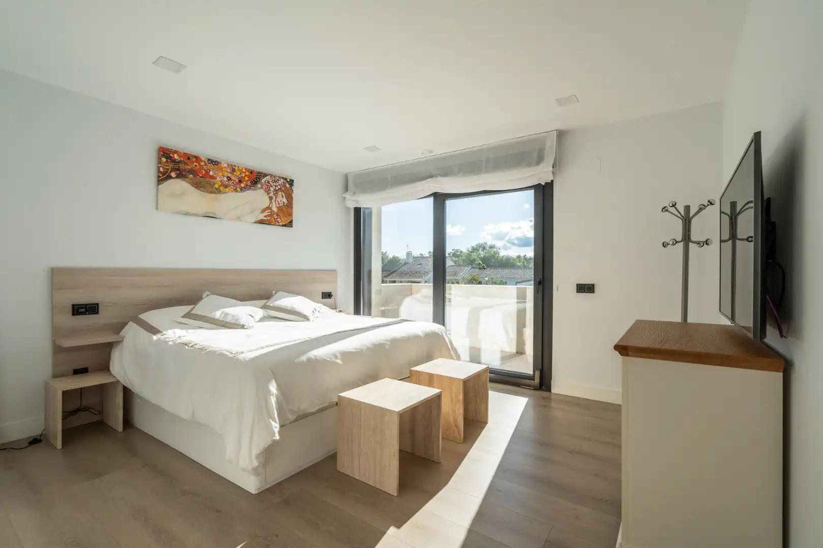 Bedroom of Houses for sale in Colmenarejo  with Air Conditioner, Heating and Private garden