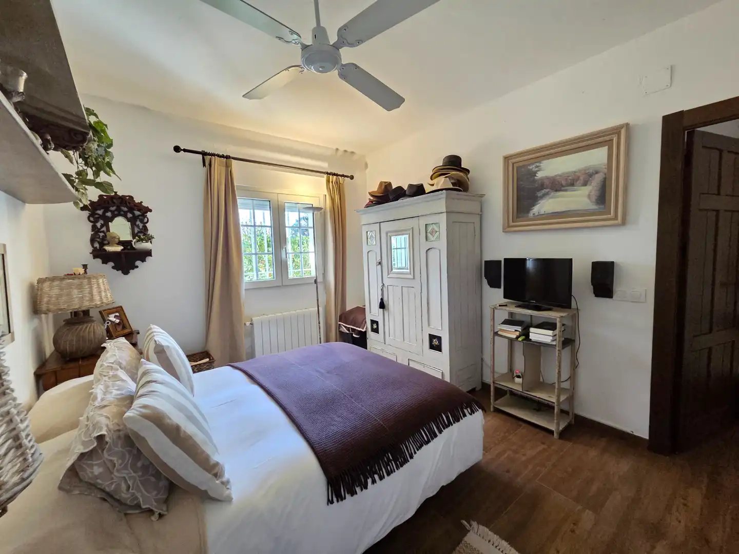 Habitación de Casa o chalet en venta en Santa María de la Alameda con Calefacción, Jardín privado y Amueblado