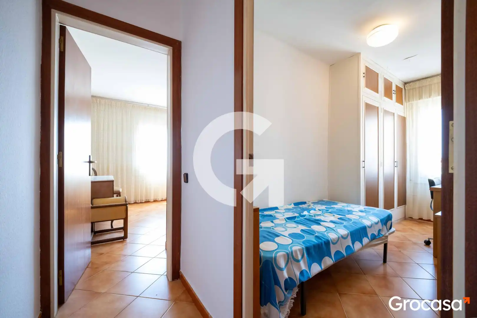 Bedroom of Flat for sale in Mataró  with Oven and Balcony