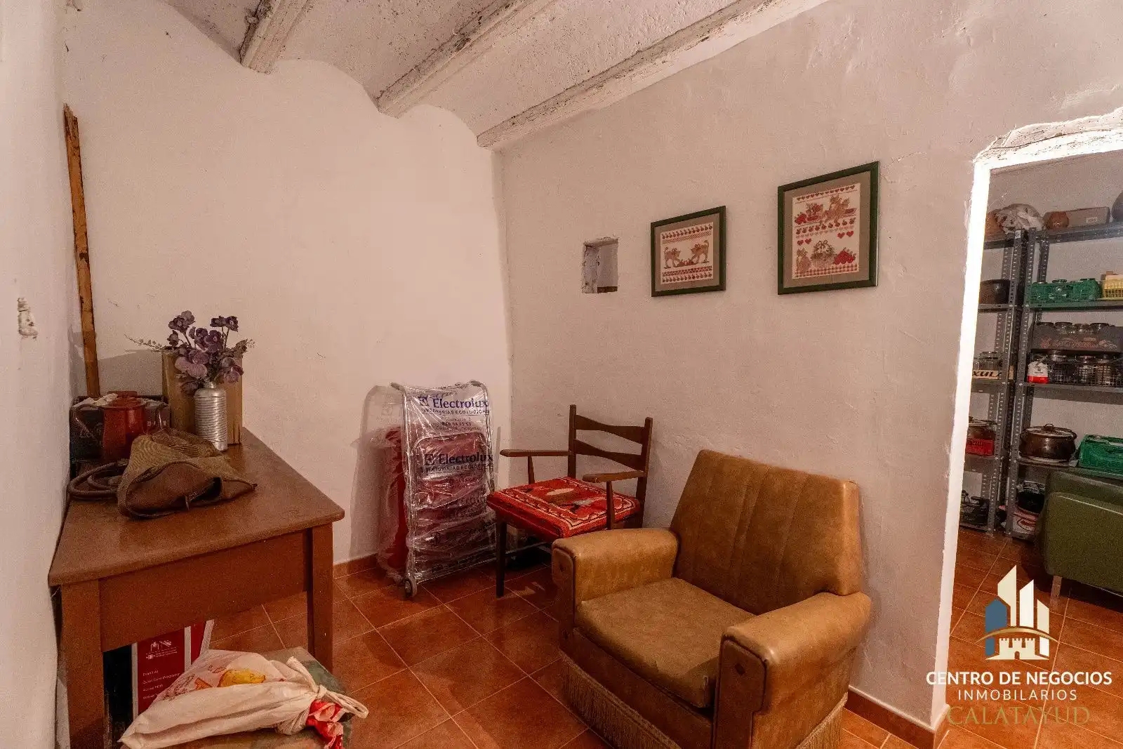 Sala de estar de Casa o chalet en venta en Munébrega con Jardín privado, Terraza y Amueblado