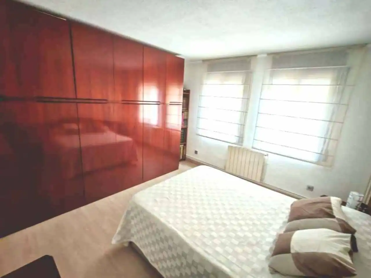 Schlafzimmer von Wohnung zum Verkauf in Badalona mit Klimaanlage, Heizung und Parkett