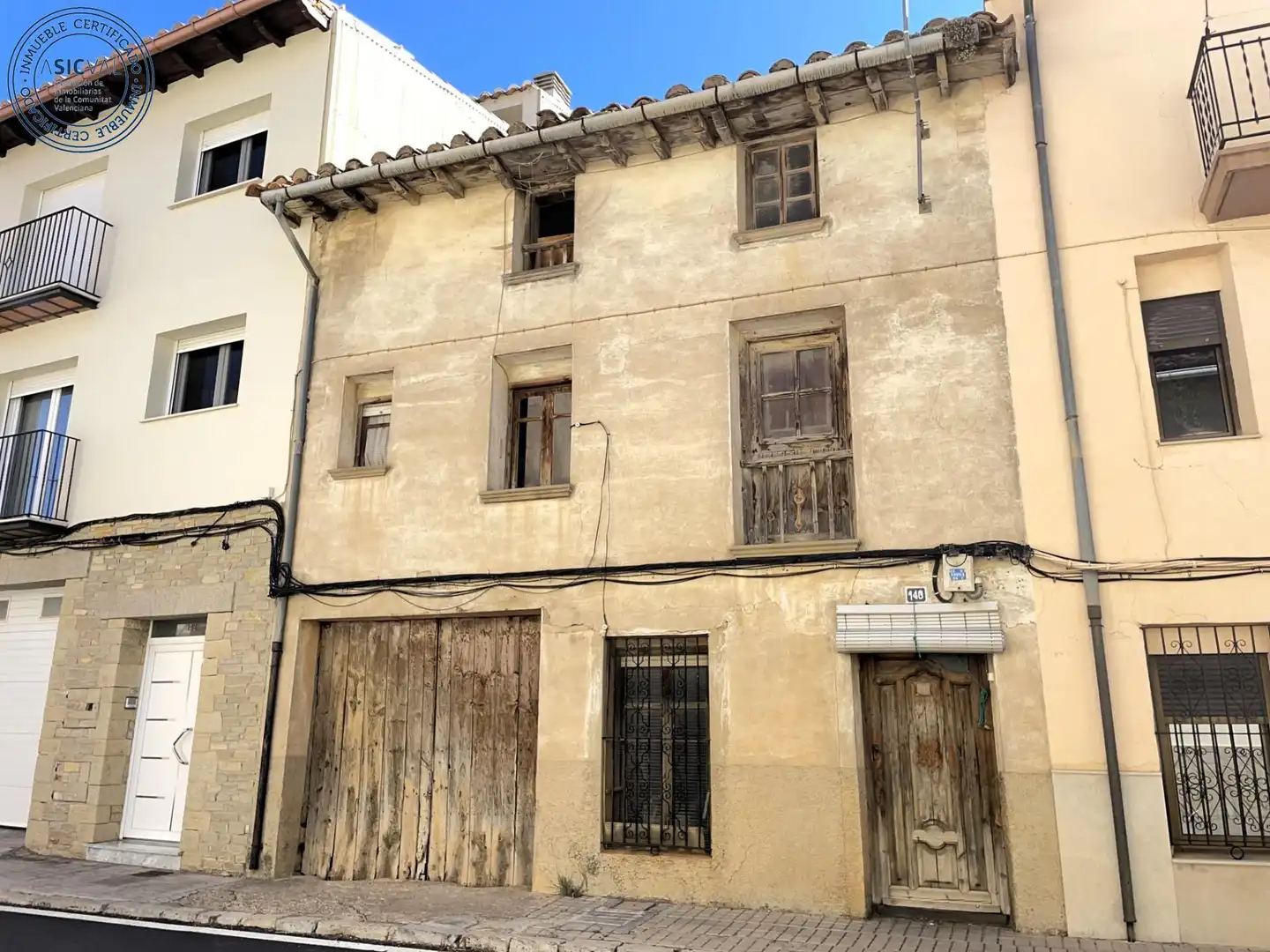 Exterior view of Houses for sale in Villafranca del Cid / Vilafranca