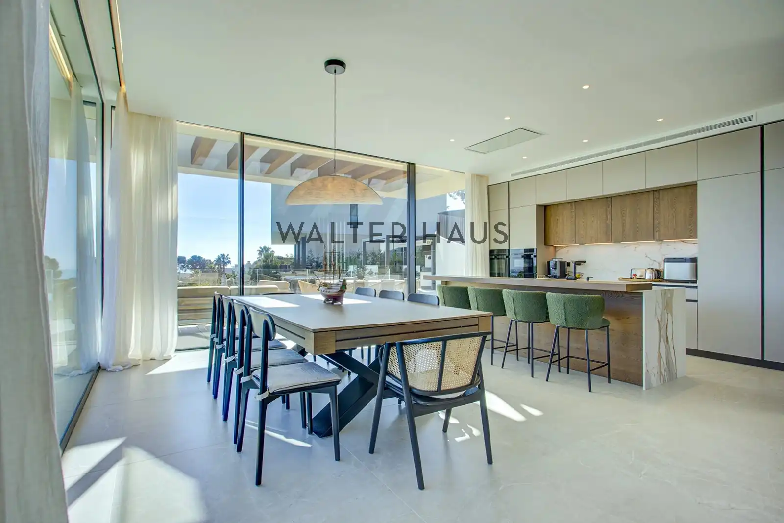 Dining room of Houses for rent in Calonge i Sant Antoni  with Air Conditioner, Heating and Private garden