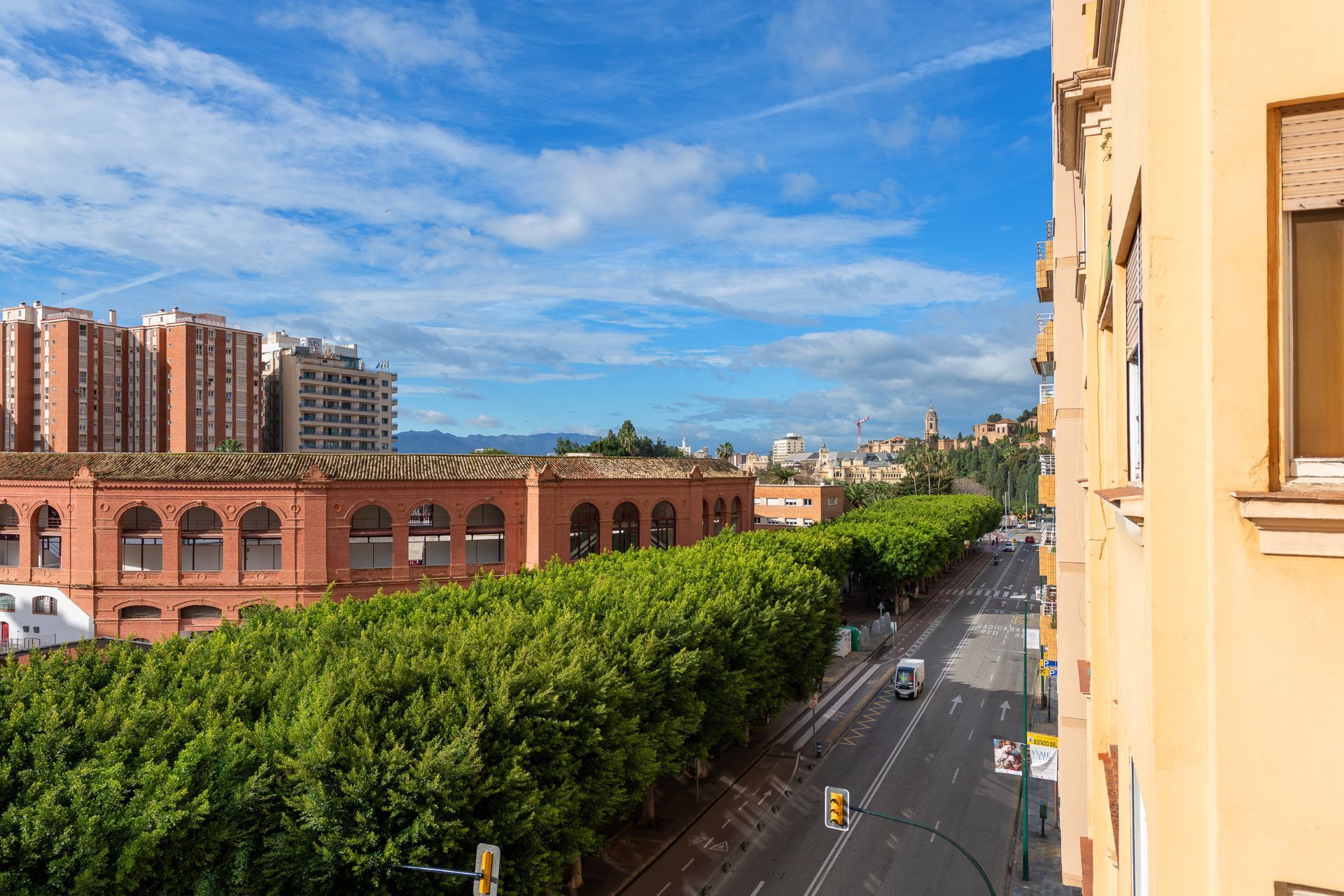 Vista exterior de Piso en venta en Málaga Capital con Aire acondicionado, Calefacción y Terraza