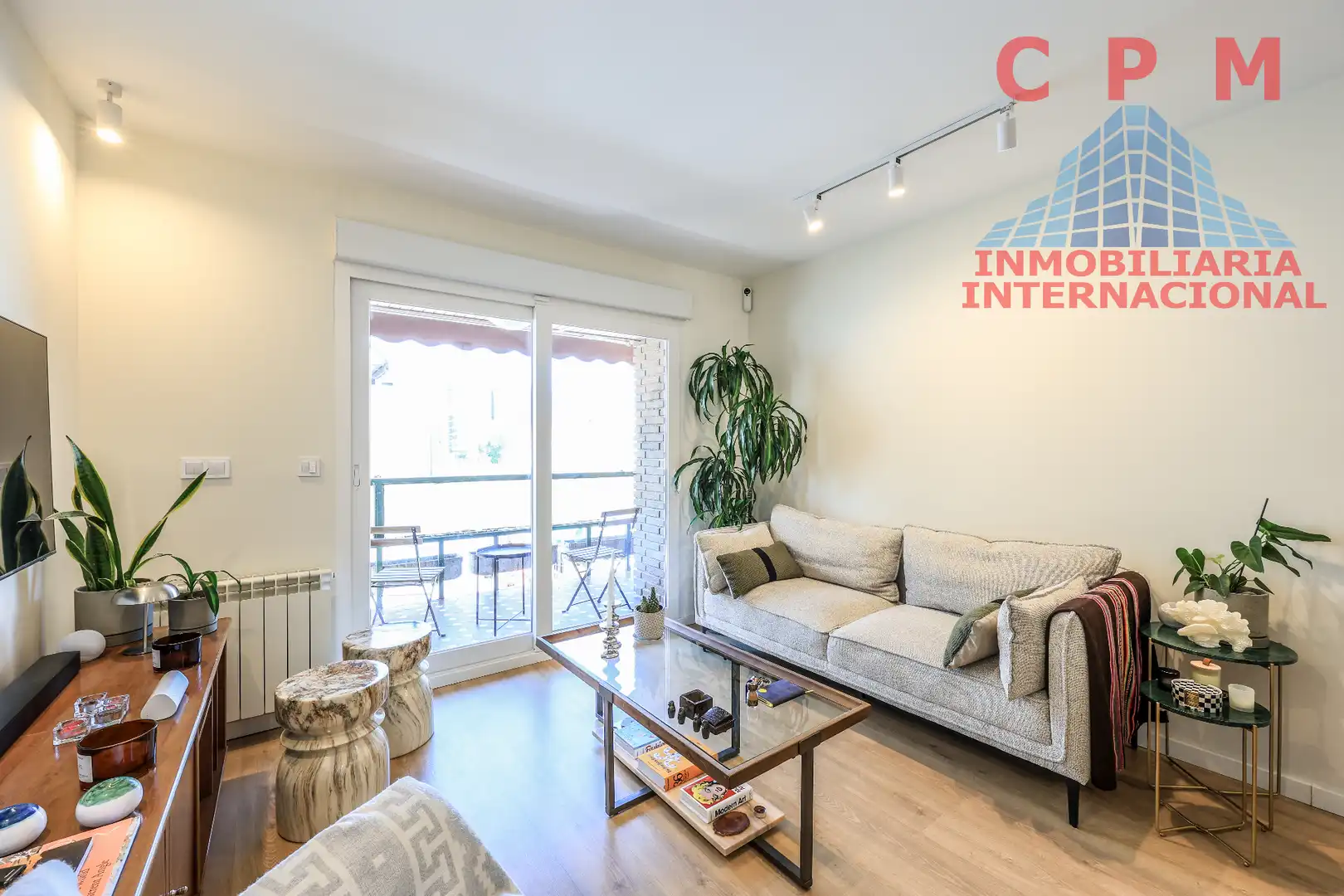 Sala de estar de Piso de alquiler en Madrid con Aire acondicionado, Calefacción y Parquet