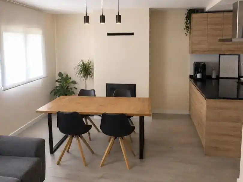 Dining room of Flat for sale in Agullana  with Private garden and Parquet flooring