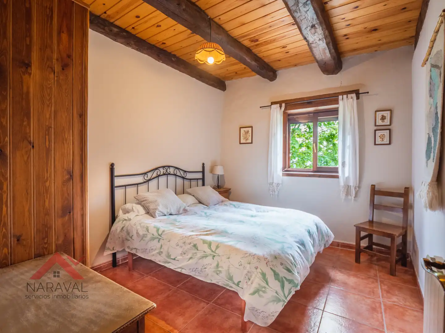 Habitación de Casa o chalet en venta en Fiscal con Aire acondicionado, Calefacción y Jardín privado