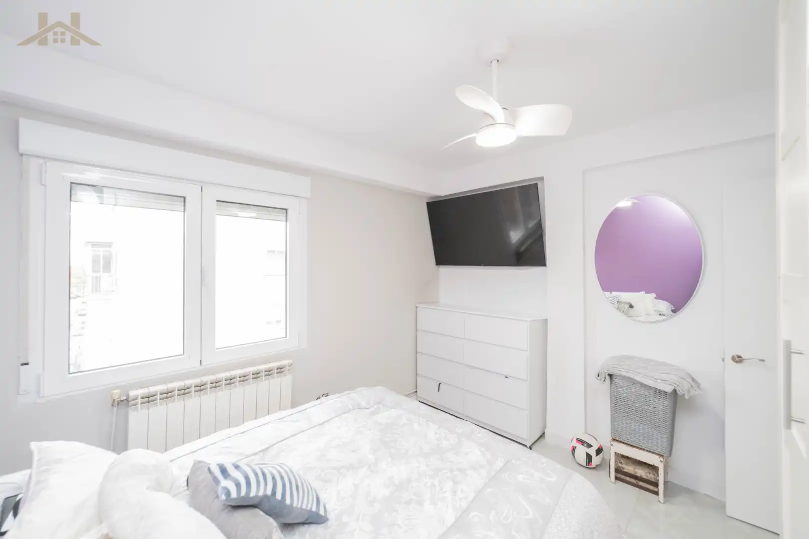 Bedroom of Flat for sale in Parla  with Air Conditioner and Swimming Pool