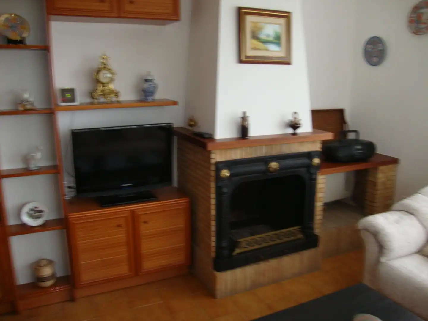Living room of Houses for sale in Sant Cebrià de Vallalta  with Private garden, Storage room and Balcony