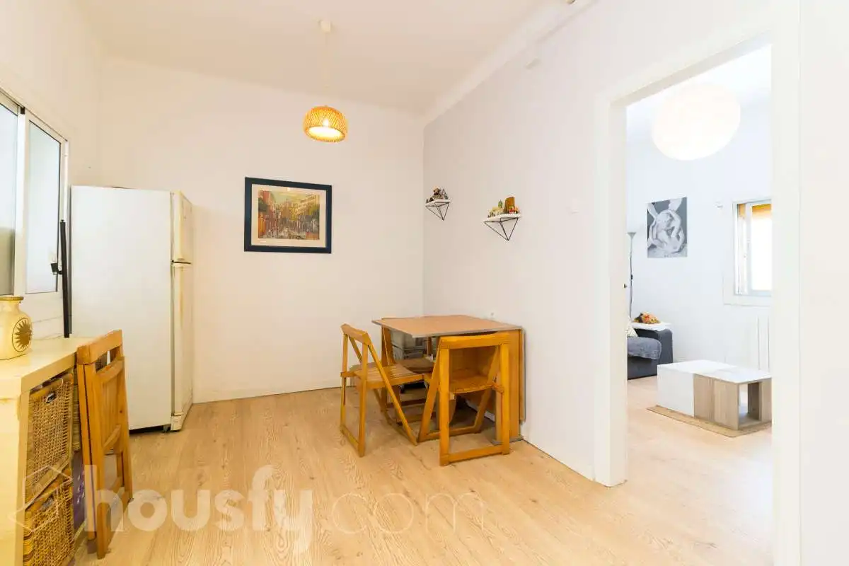 Esszimmer von Erdgeschoss zum Verkauf in Barcelona mit Heizung, Parkett und Terrasse