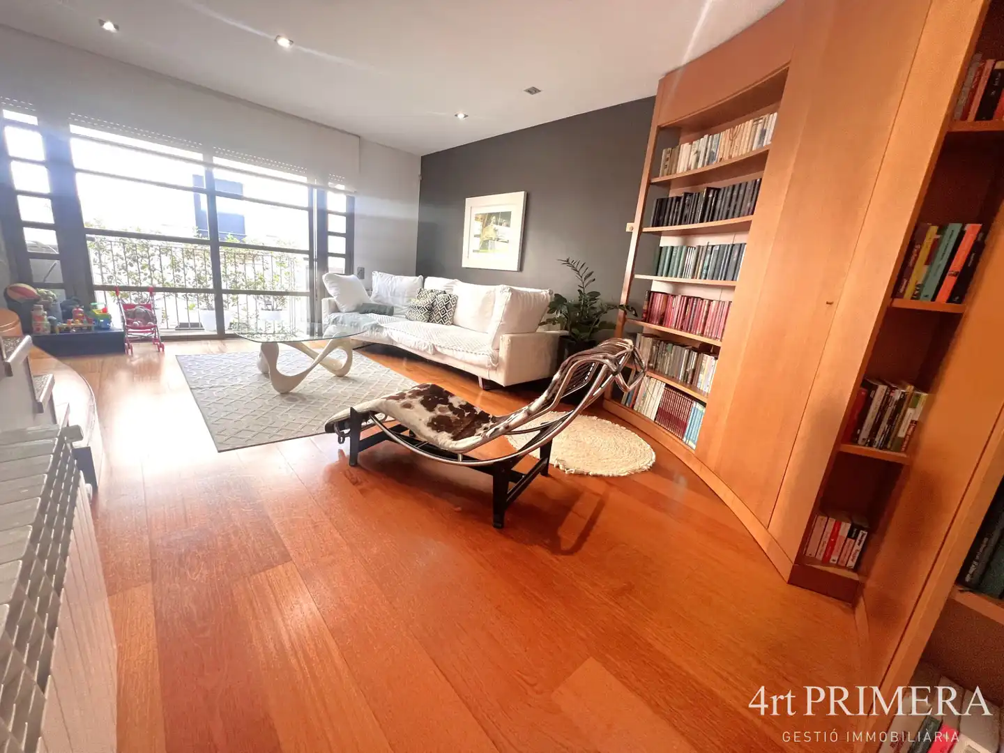 Sala de estar de Casa o chalet en venta en Granollers con Aire acondicionado, Calefacción y Parquet
