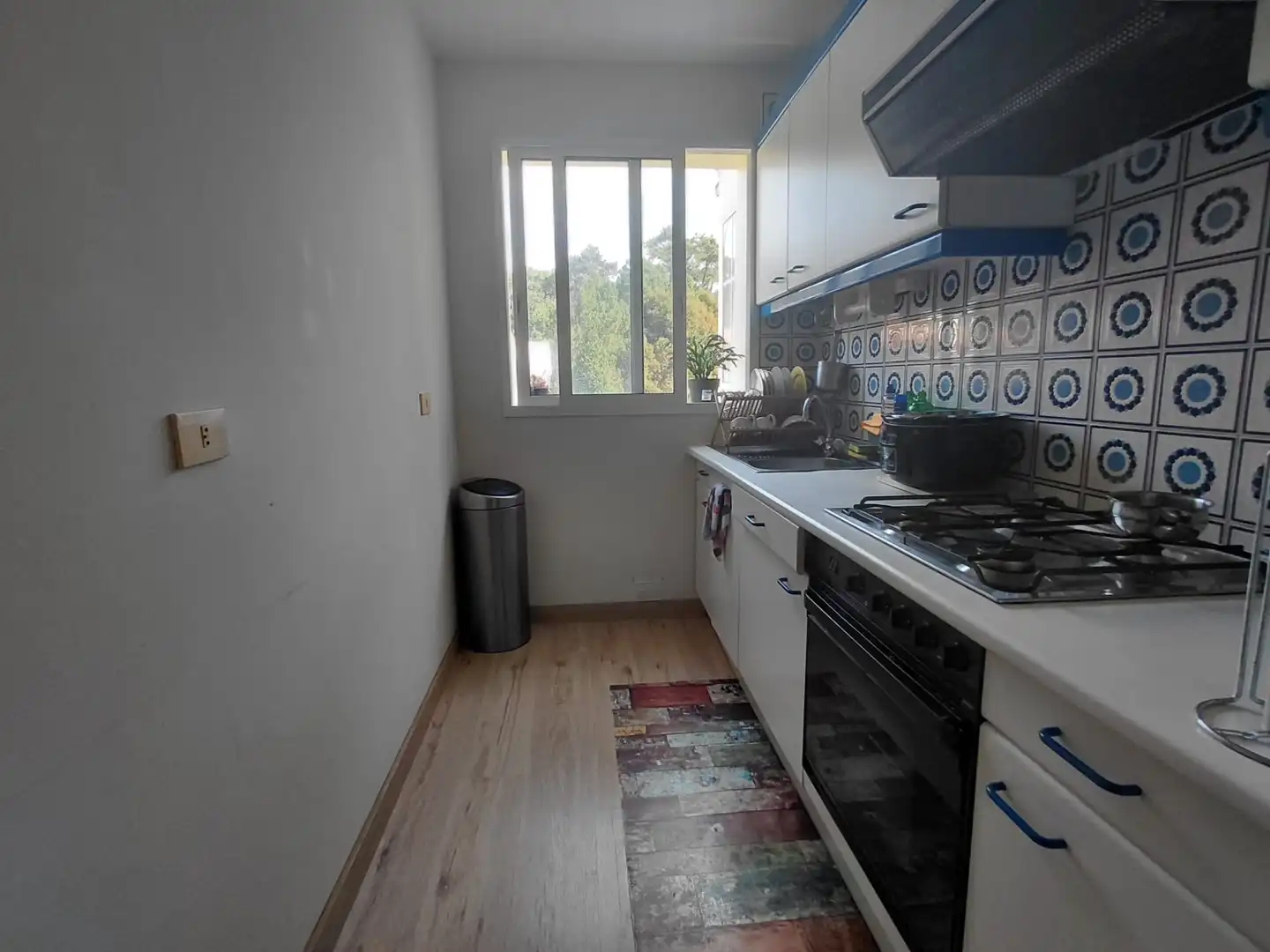 Cocina de Ático en venta en O Grove   con Jardín privado, Parquet y Piscina