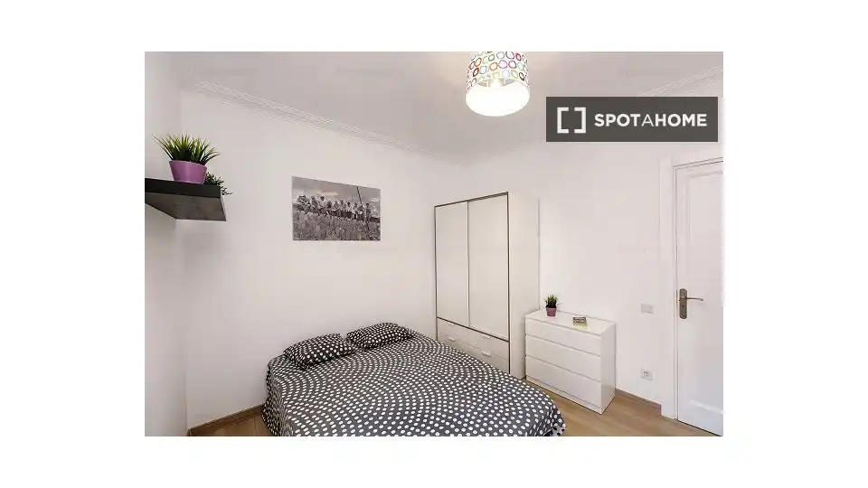 Bedroom of Flat for rent in Barcelona  with Air Conditioner, Heating and Furnished