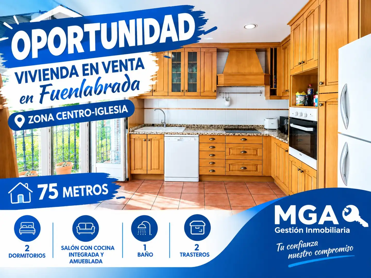 Pis amb terrassa en venda a Centro