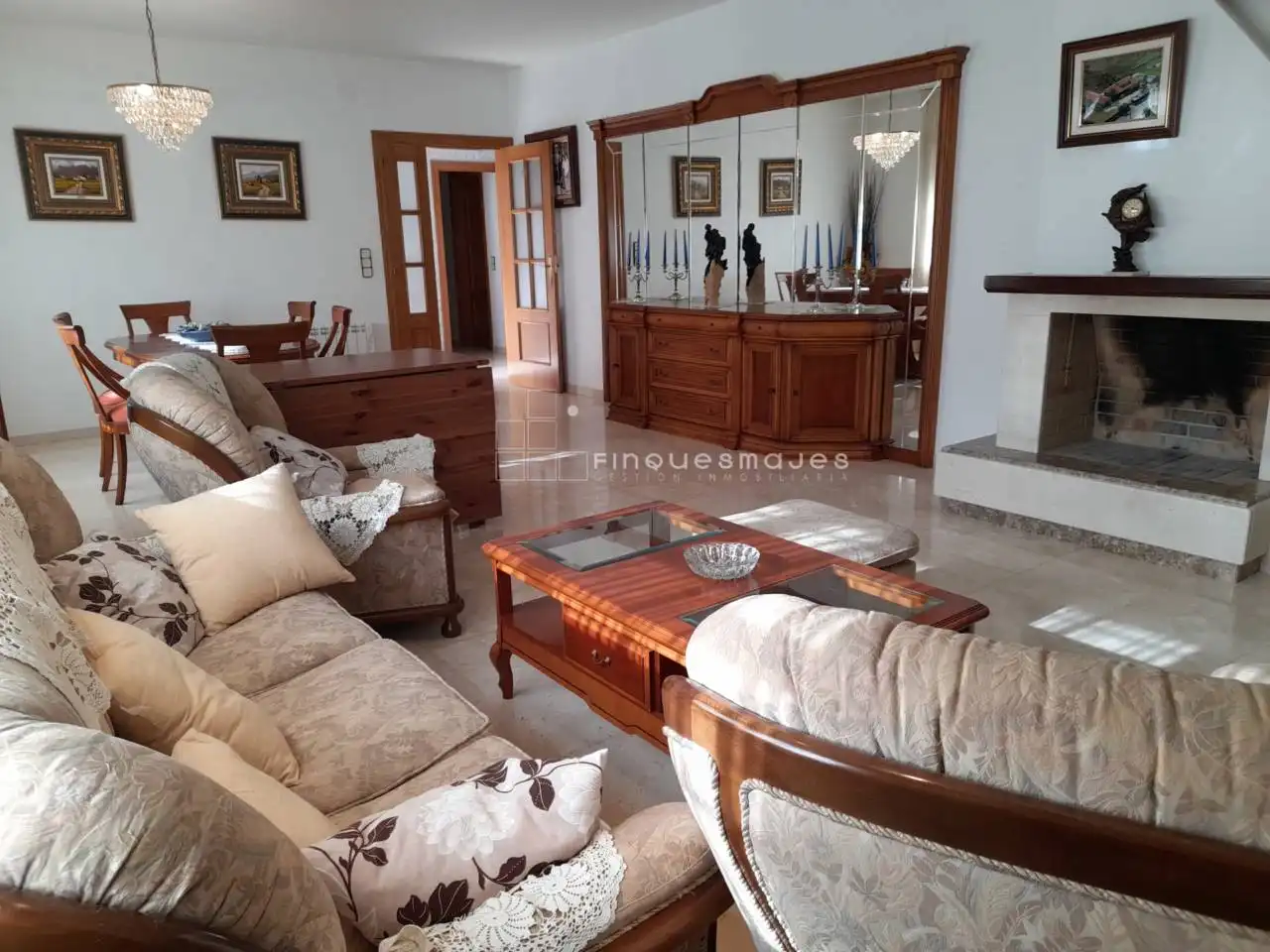 Living room of Country homes for sale in Sentmenat  with Air Conditioner, Heating and Private garden