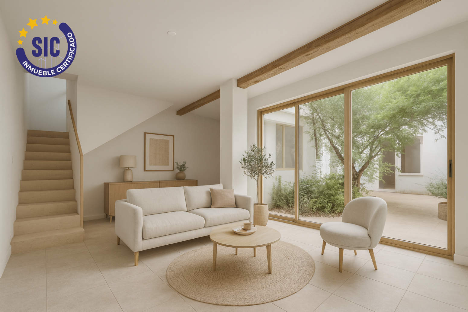 Living room of House or chalet for sale in Rafelguaraf  with Air Conditioner, Heating and Terrace