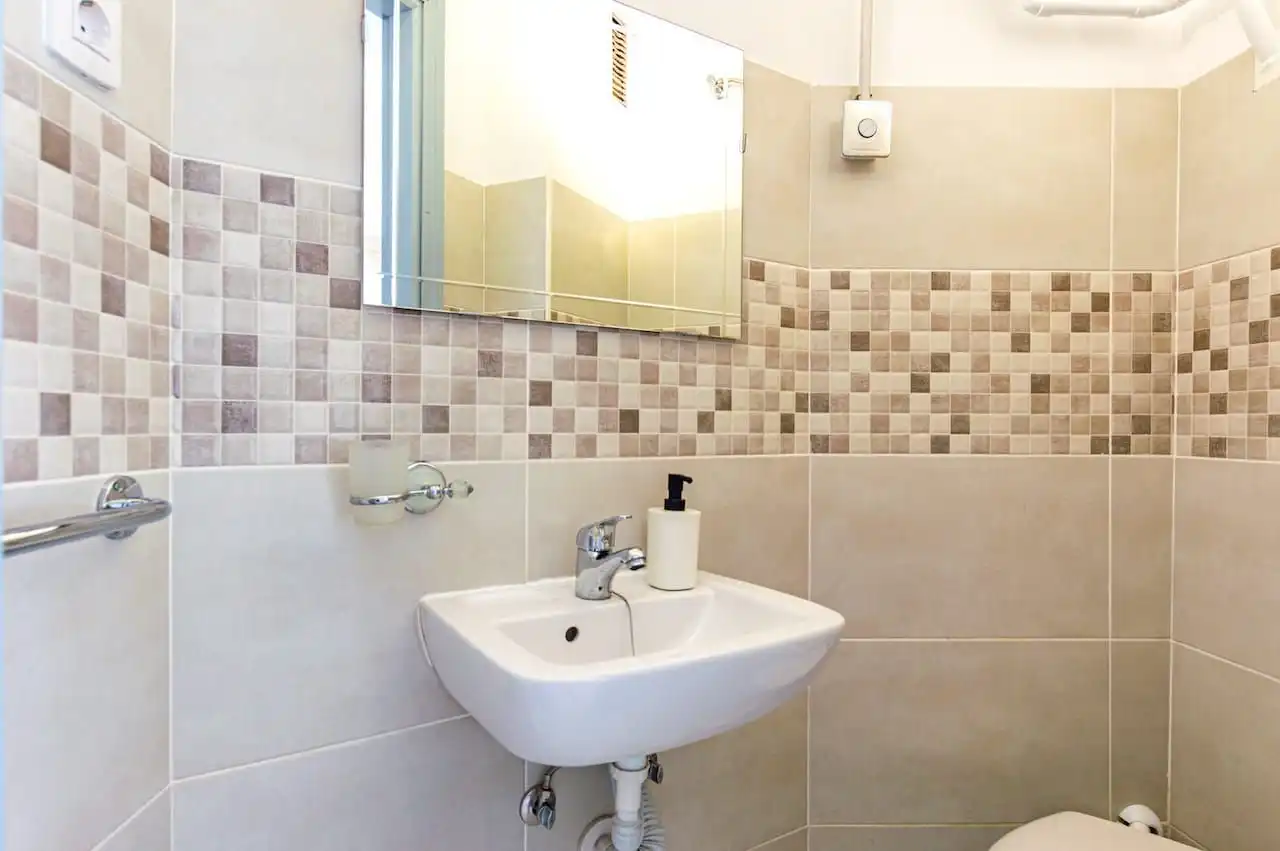 Badezimmer von Maisonette zum Verkauf in La Oliva mit Terrasse, Abstellraum und Möbliert