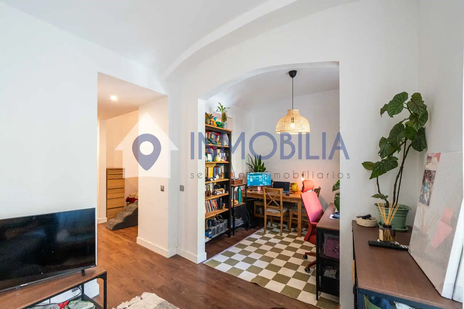 Sala de estar de Piso en venta en  Madrid Capital con Aire acondicionado, Calefacción y Balcón