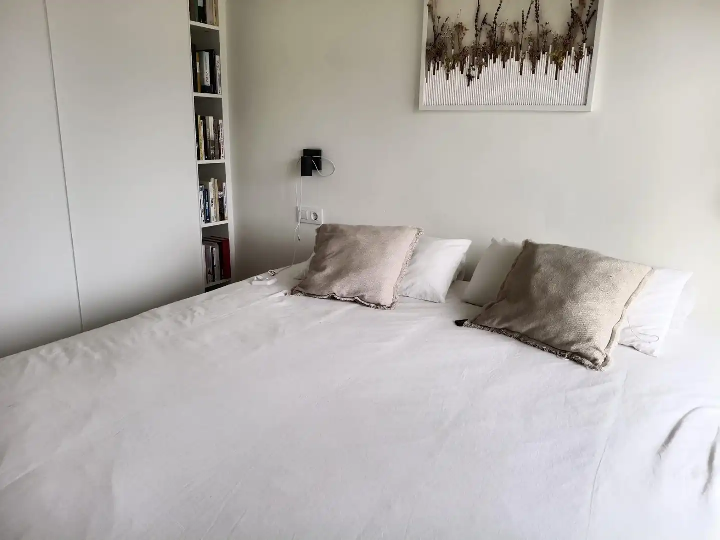 Bedroom of Flat for sale in L'Hospitalet de Llobregat  with Heating, Terrace and Balcony