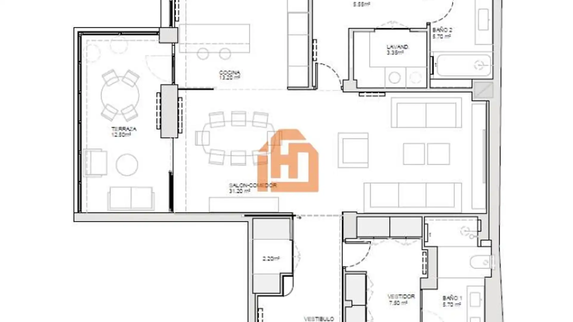 Piso en venta en León Capital  con Calefacción, Parquet y Terraza