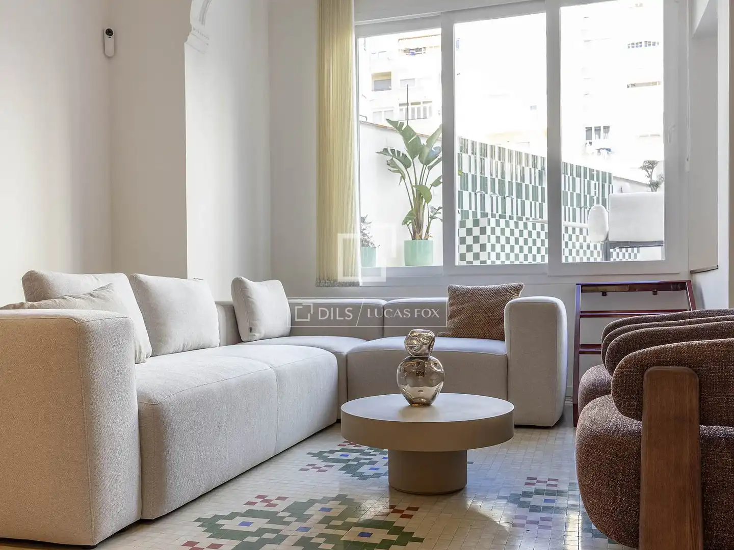 Sala de estar de Piso en venta en Valencia con Aire acondicionado, Terraza y Amueblado