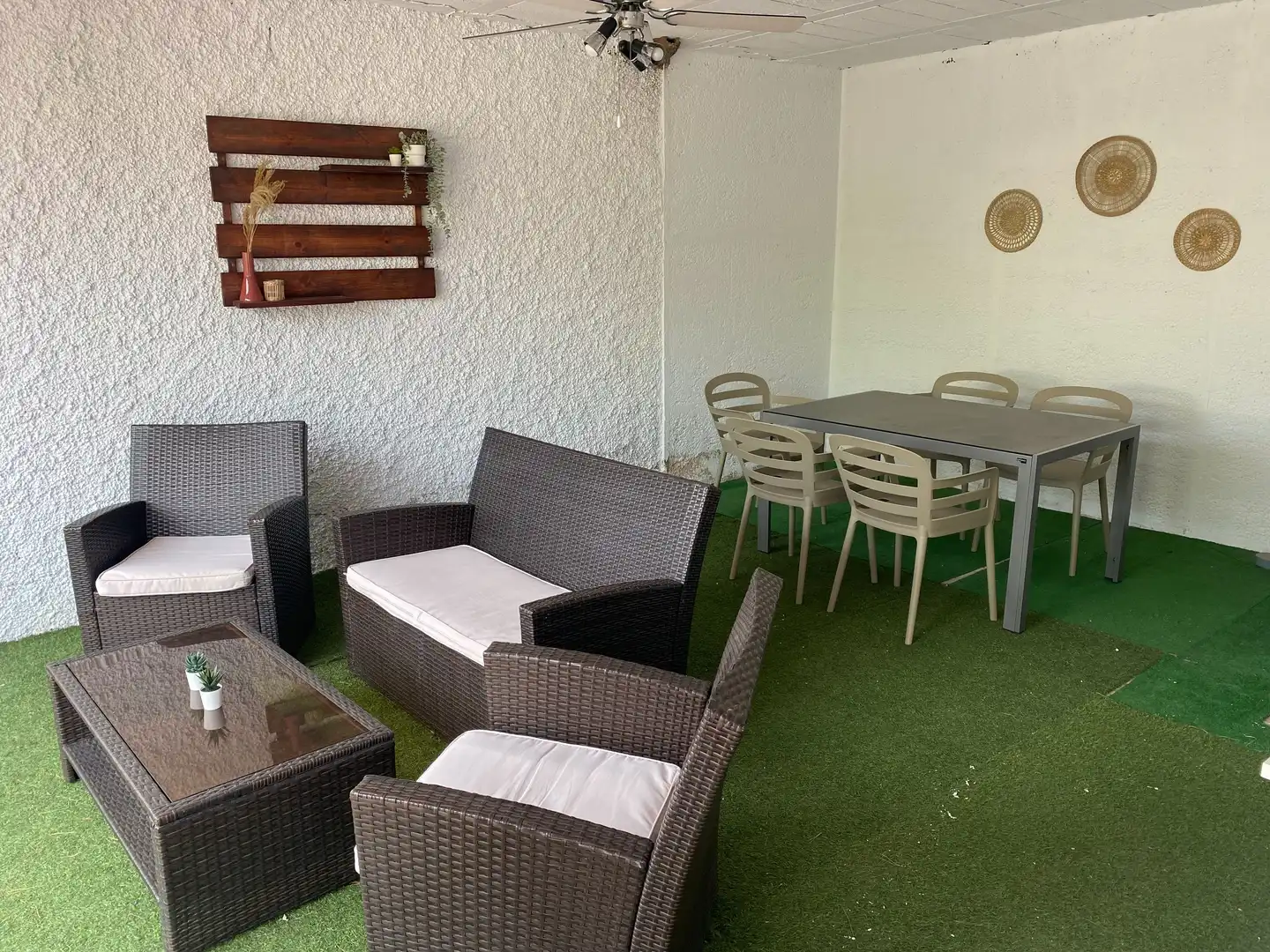 Terraza de Casa adosada de alquiler en Almuñécar con Aire acondicionado, Calefacción y Terraza