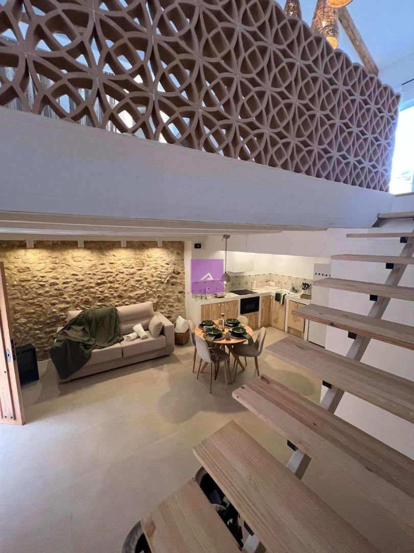 Küche von Country house zum verkauf in Llombai mit Klimaanlage und Terrasse