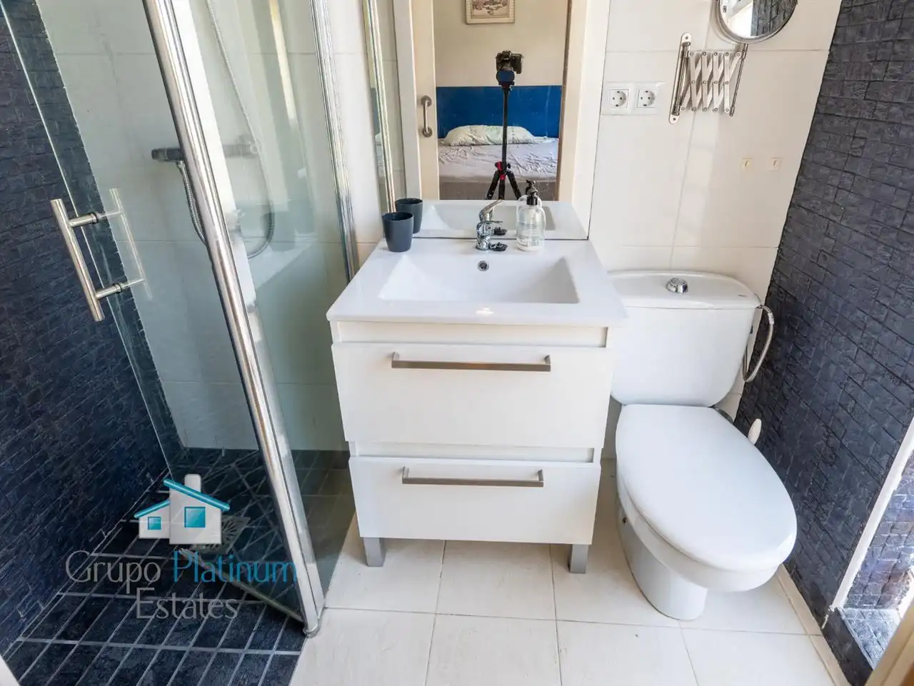 Bany de Apartament en venda en Vera amb Aire condicionat i Piscina