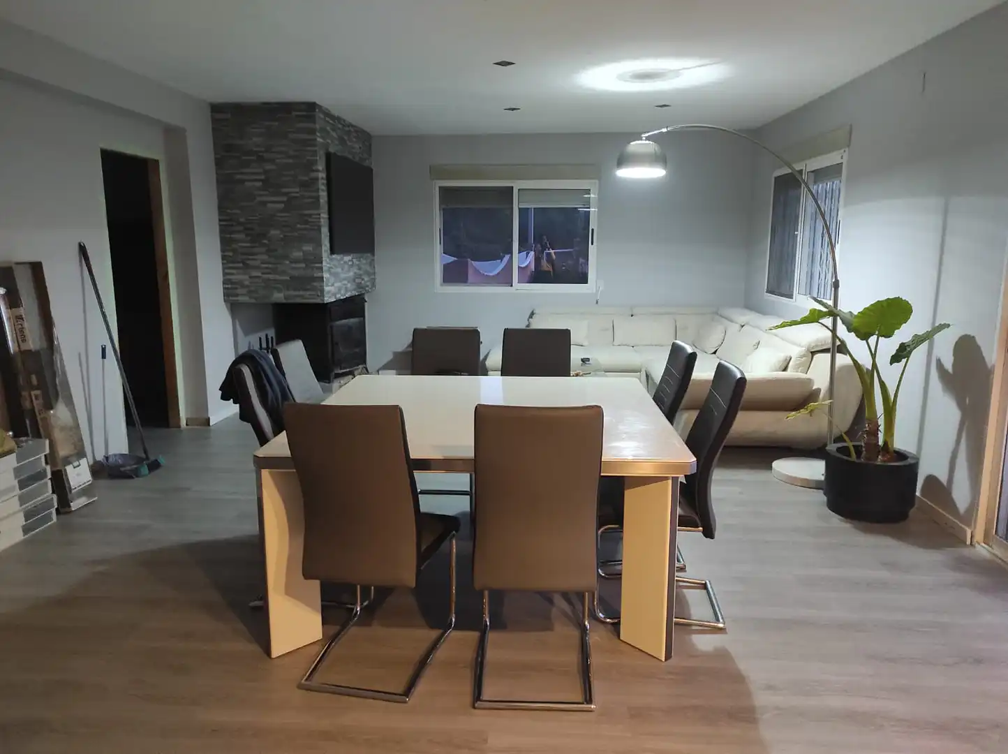 Dining room of Houses for sale in Cella  with Heating, Parquet flooring and Terrace