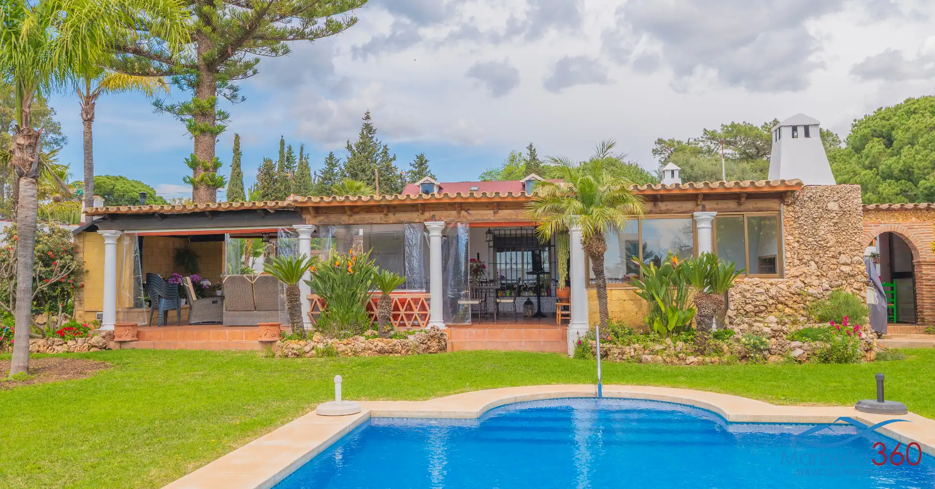 Jardín de Casa o chalet en venta en Marbella con Aire acondicionado, Calefacción y Jardín privado