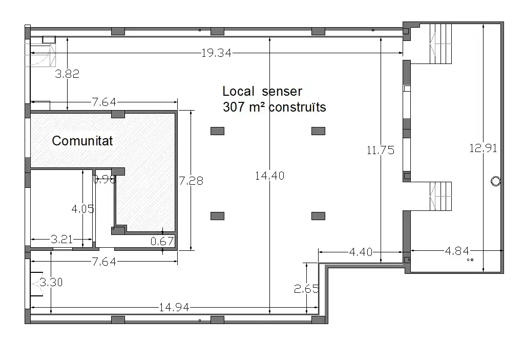Business premises to rent in Carrer de la Rutlla, imagen 26
