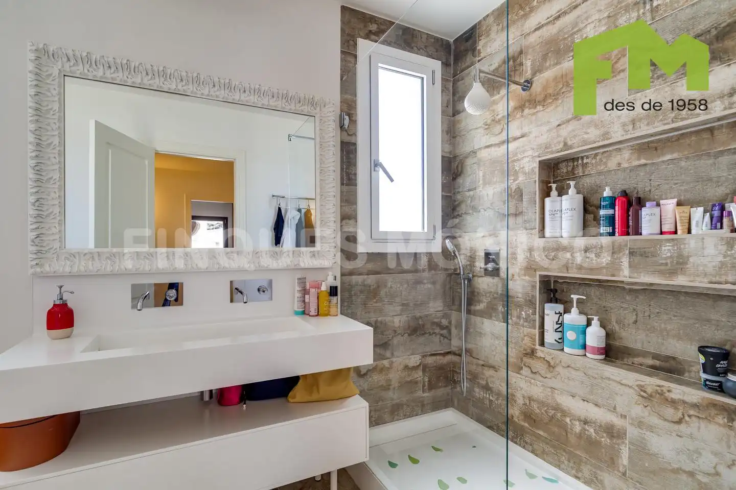 Baño de Casa o chalet en venta en El Masnou con Aire acondicionado, Calefacción y Jardín privado