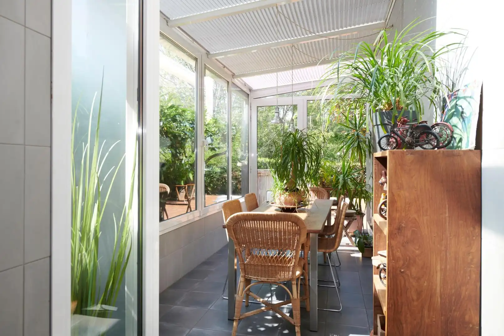 Terrasse von Einfamilien-Reihenhaus zum Verkauf in Donostia - San Sebastián  mit Heizung, Privatgarten und Terrasse