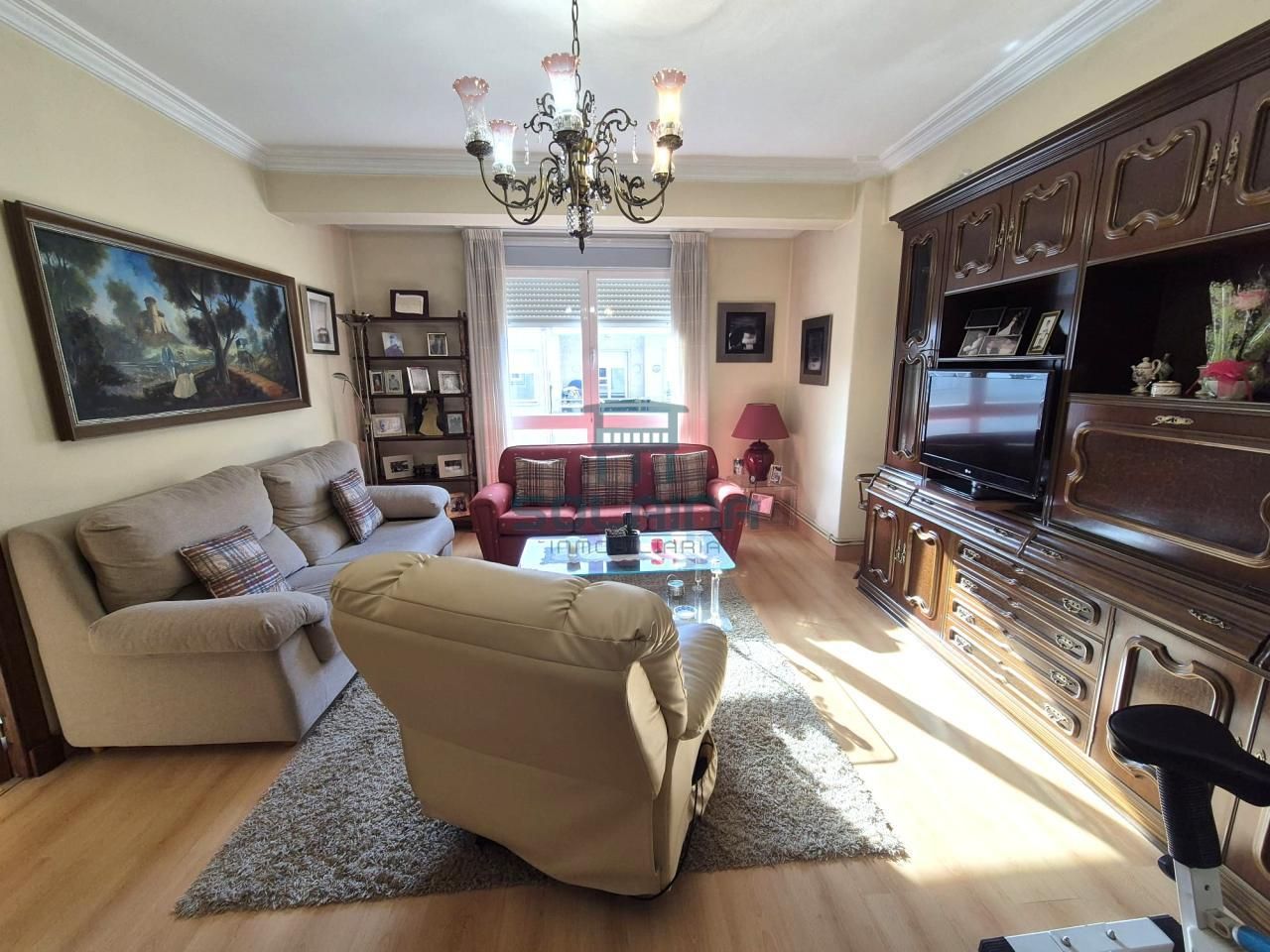 Living room of Flat to rent in Ourense Capital   with Heating and Furnished